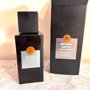 NWT Bath Body Works Beyond Savvy Eau De Parfum 100mL Full Size Mens Cologne HTF